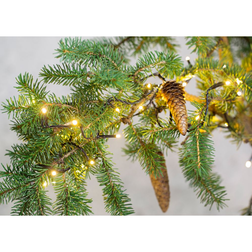 Finnlumor 240 LED-välisvalguskett, soe valge