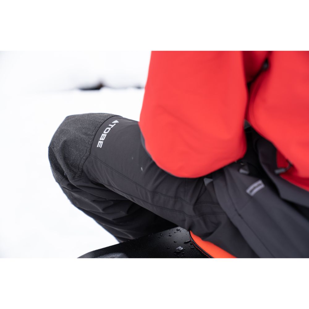 Tobe Vivid Bib skoterbyxor Jet Black
