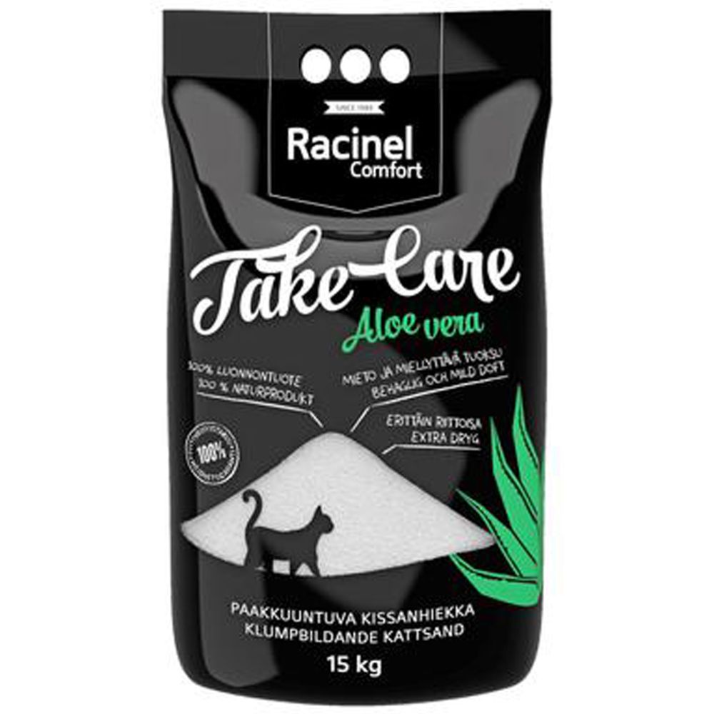 Racinel Comfort Take Care Aloe Vera kissanhiekka 15kg