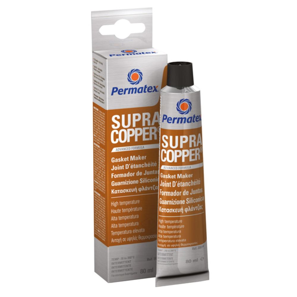 Permatex Supra Copper Tiivistesilikoni 80 ml