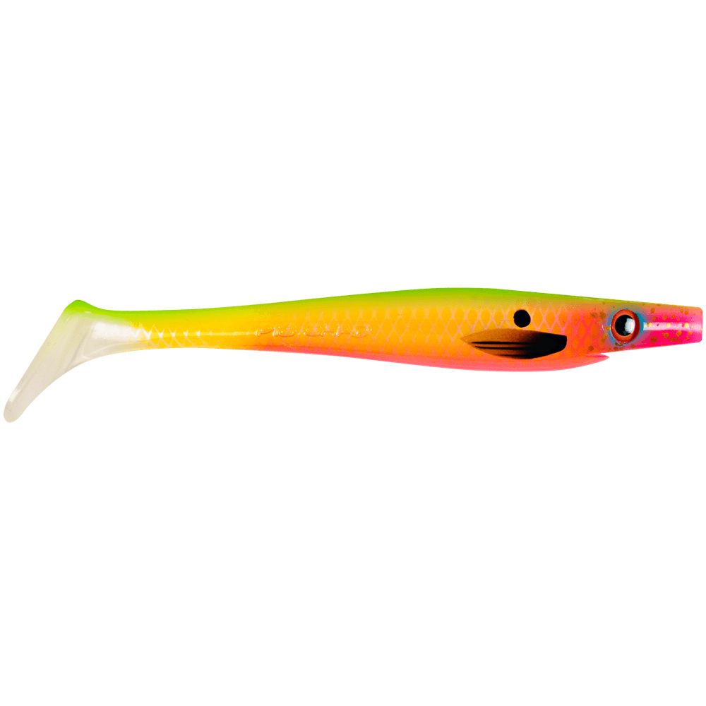 Strike Pro Pig Shad 23 cm 90 g haukijigi väri: Red Tiger 141