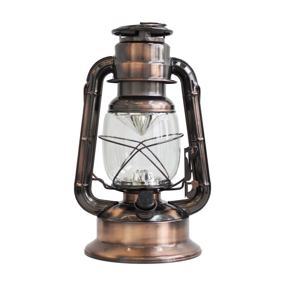 Lumo LED myrskylyhty 24 cm kupari