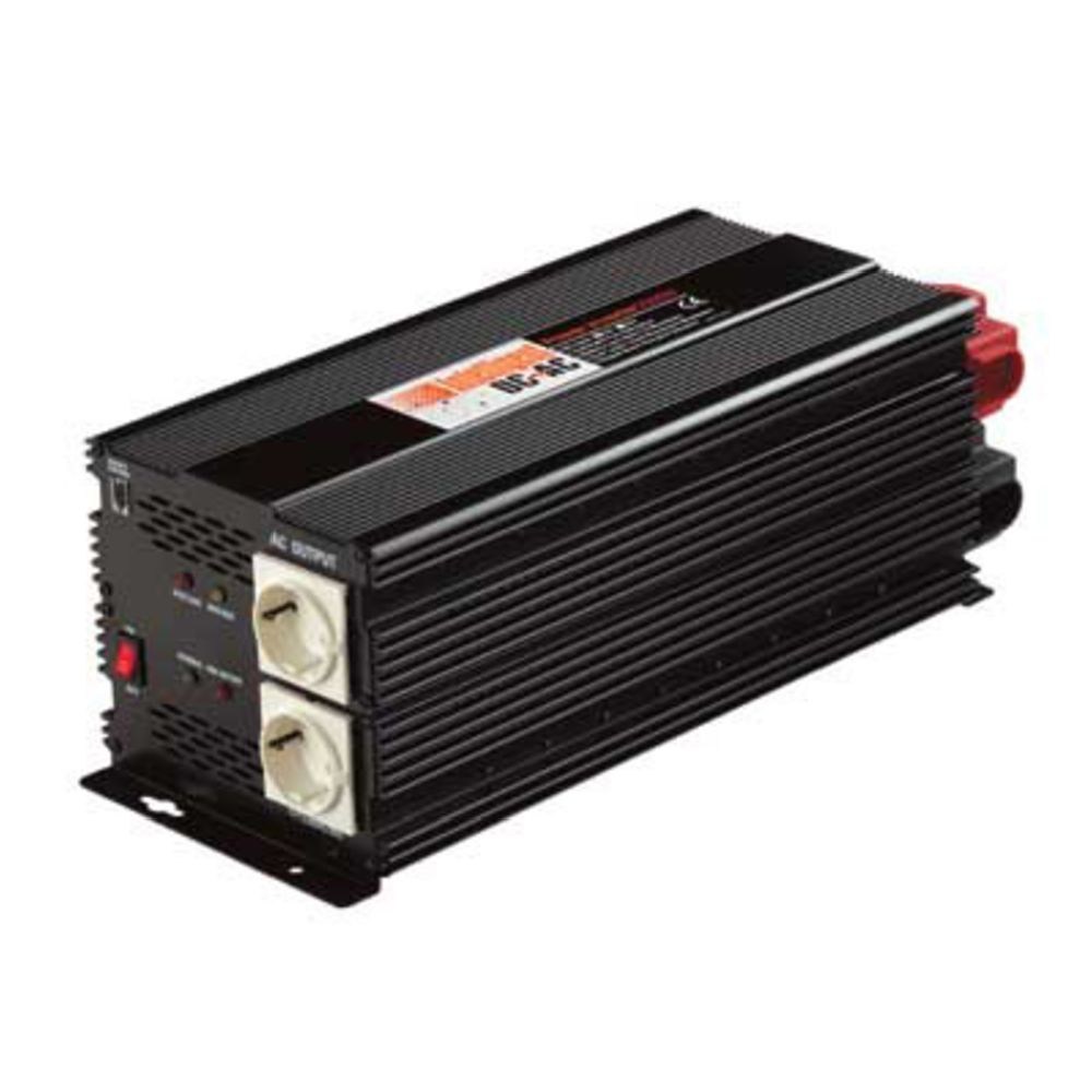 Inverter, max 2500 W, 12 V -> 230 V