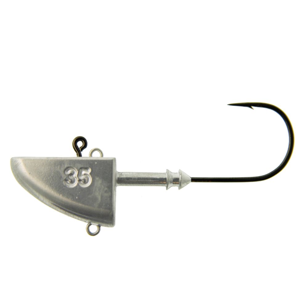 K.P Mustad Fish Head Vertical jigipea 2 tk