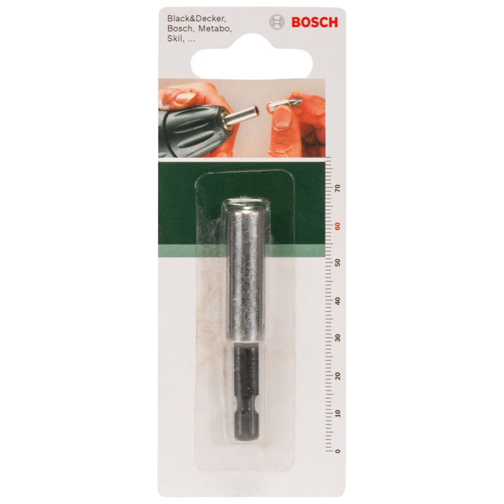 Bosch universaalne hoidik 60 mm, 1/4" kuuskantkinnitusega, ilma lukustusrõngata