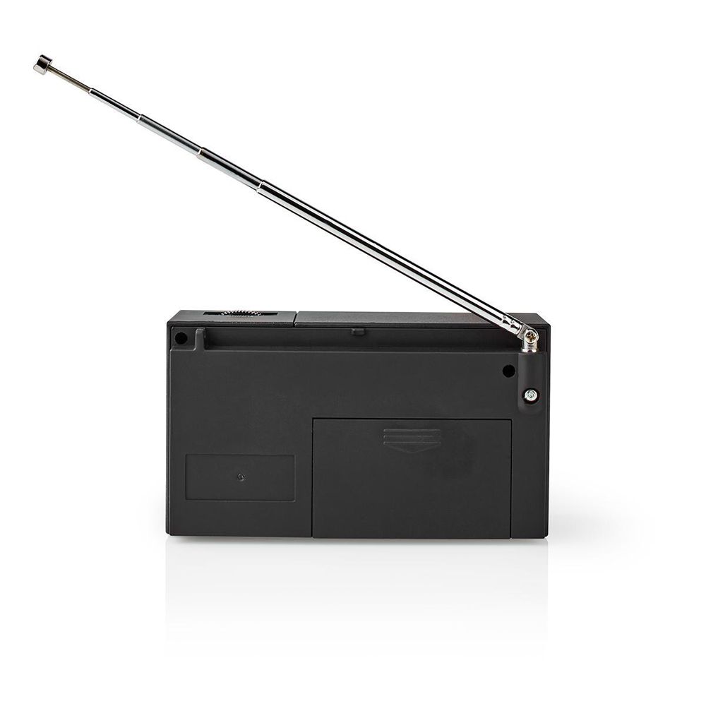Nedis portabel FM-radio med batteridrift
