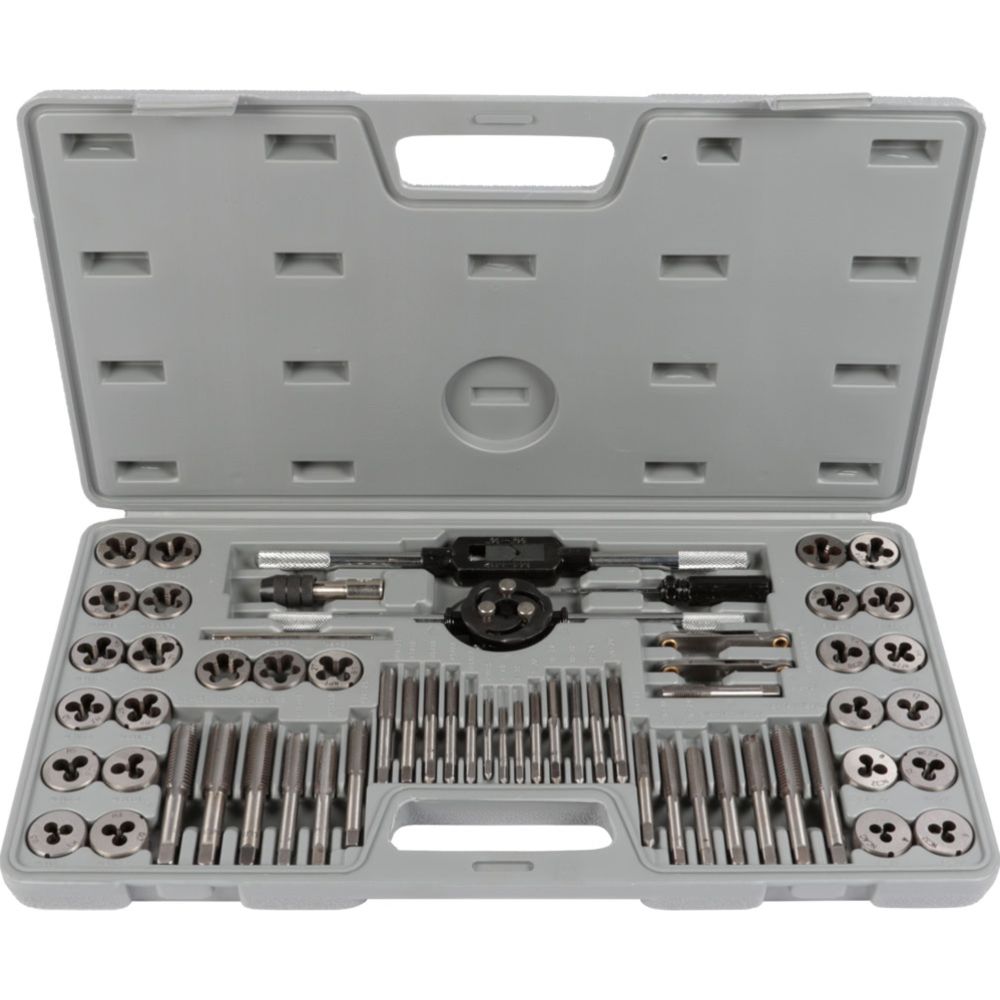 MTX Tools Basic 60-osaline keermestuskomplekt, mm ja tollid