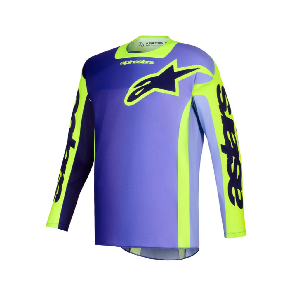 Alpinestars Racer Portl ajopaita violetti/keltainen L