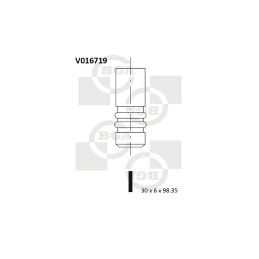 Avgasventil 25-00635