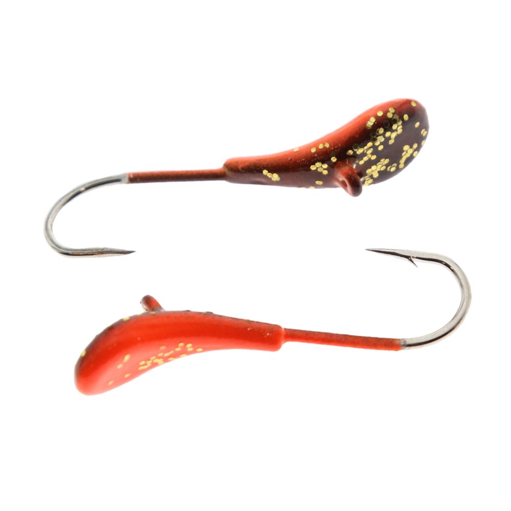 MTX Fishing volframi jigimorri 5 mm 2,0 g no: 8 2 kpl väri: punainen-moottoriöljy hile