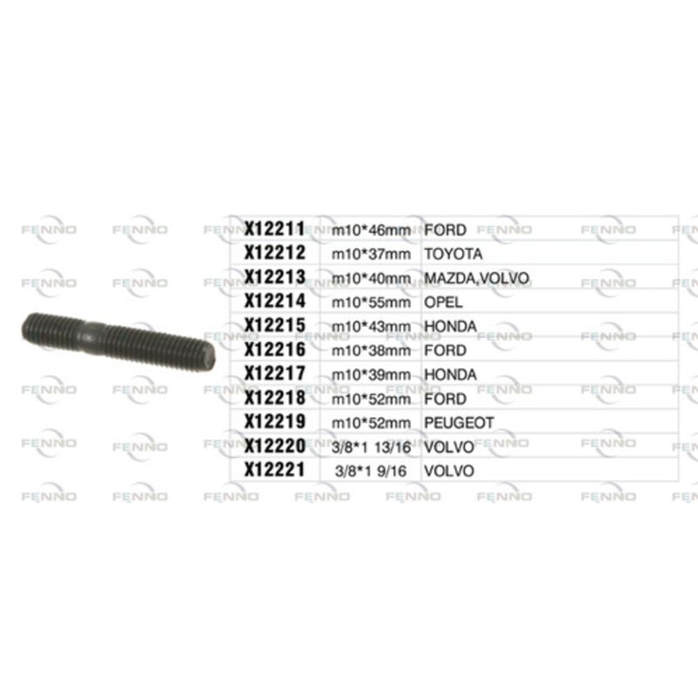 Pakosarjan pultti 14-12215