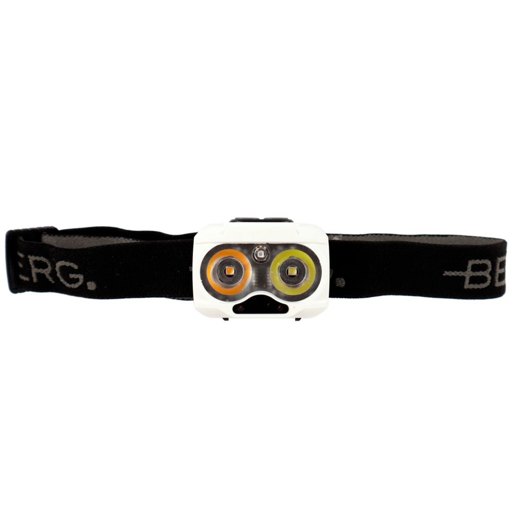Berg Hybrid XPG LED-otsavalaisin sensorilla 100 m 400 lm ladattava