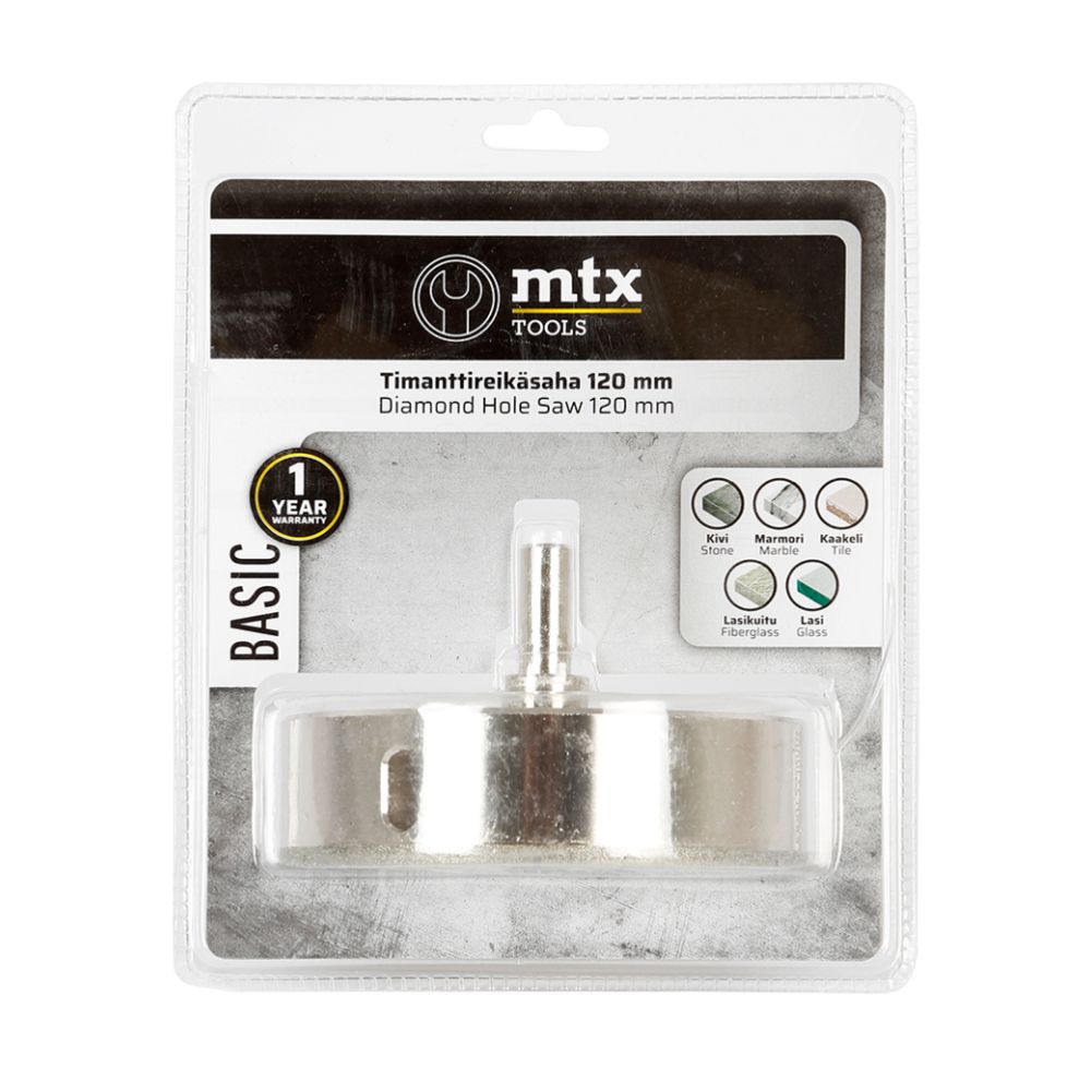 MTX Tools Basic diamanthålsåg 120 mm