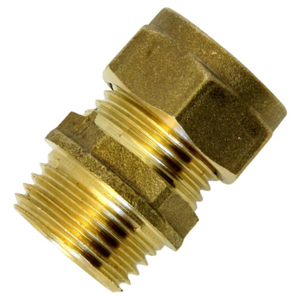 Klämringskoppling 3/8" utvändig gänga x 10 mm