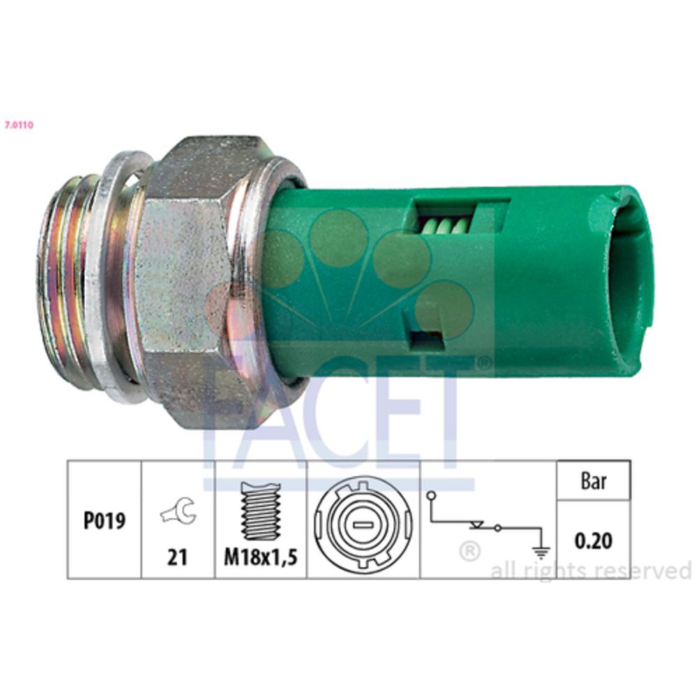 Öljynpainekatkaisin 37-0666