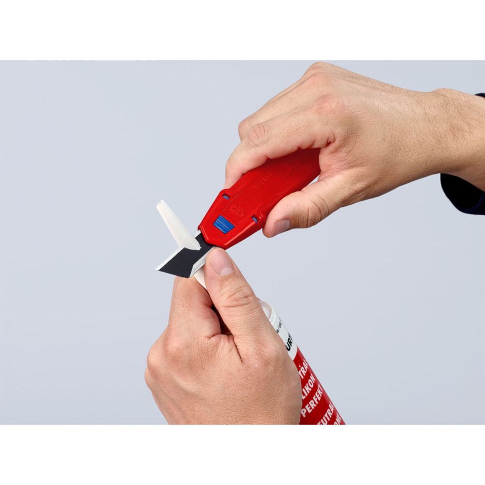 Knipex® 90 10 165 CutiX brytbladskniv med magnesiumram 18 mm