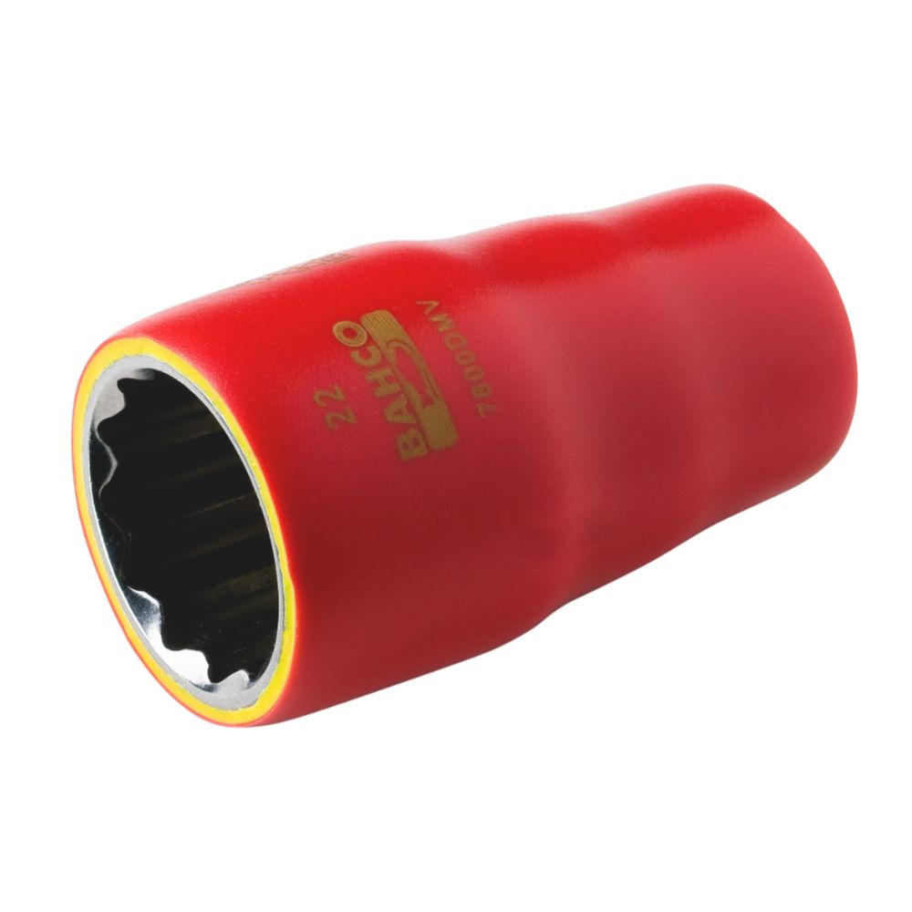 Bahco 7811DMV 11-osaline isoleeritud padrunikomplekt, 1/2", 1000 V