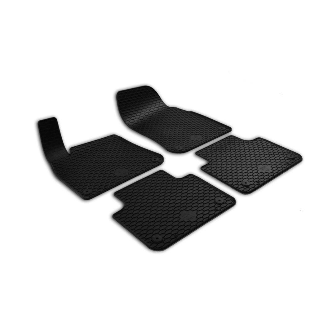 Kummimattide komplekt, Porsche Cayenne, VW Touareg 2018-, must