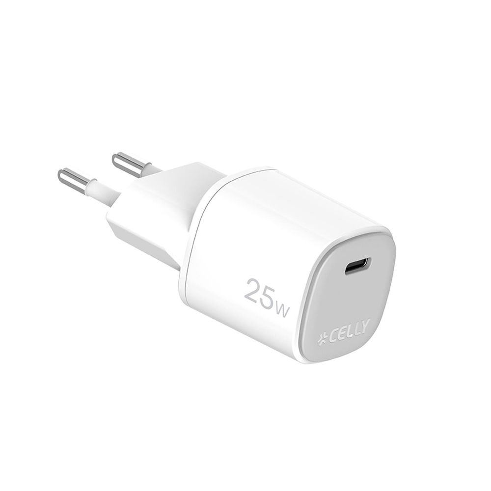 Celly verkkovirtalaturi USB-C 25 W GaN