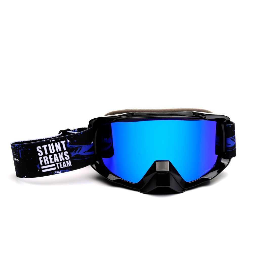 Stunt Freaks Team Mesh crossglasögon blå