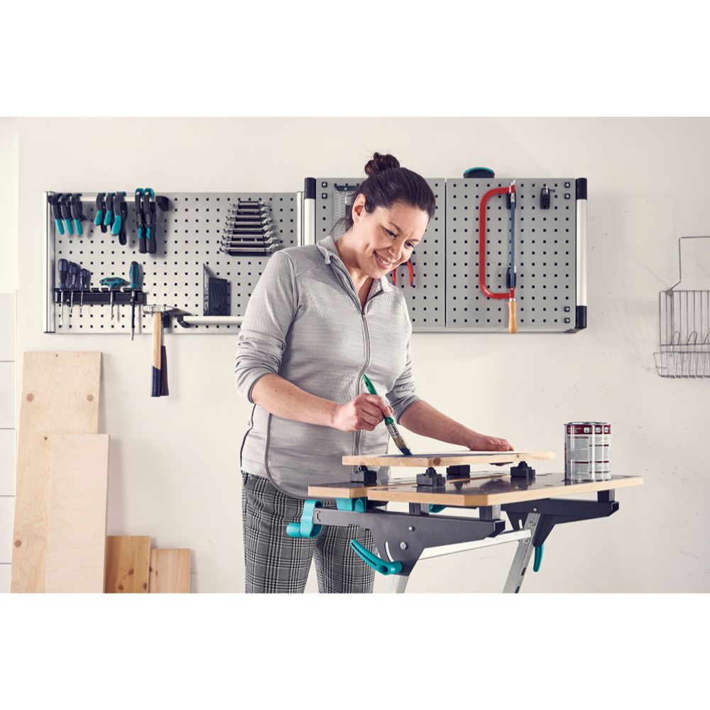 Wolfcraft® Master 750 Ergo säädettävä työpöytä