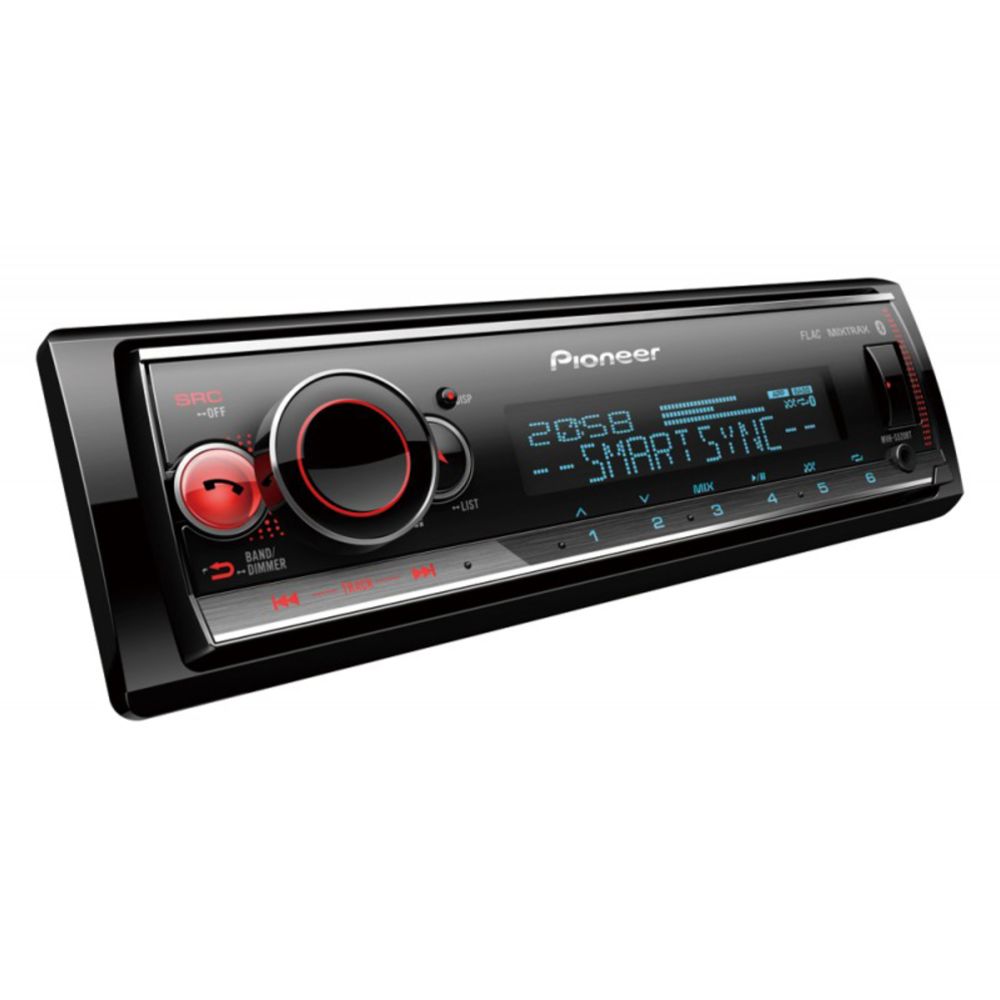 Pioneer MVH-S520BT autoraadio, 1-DIN