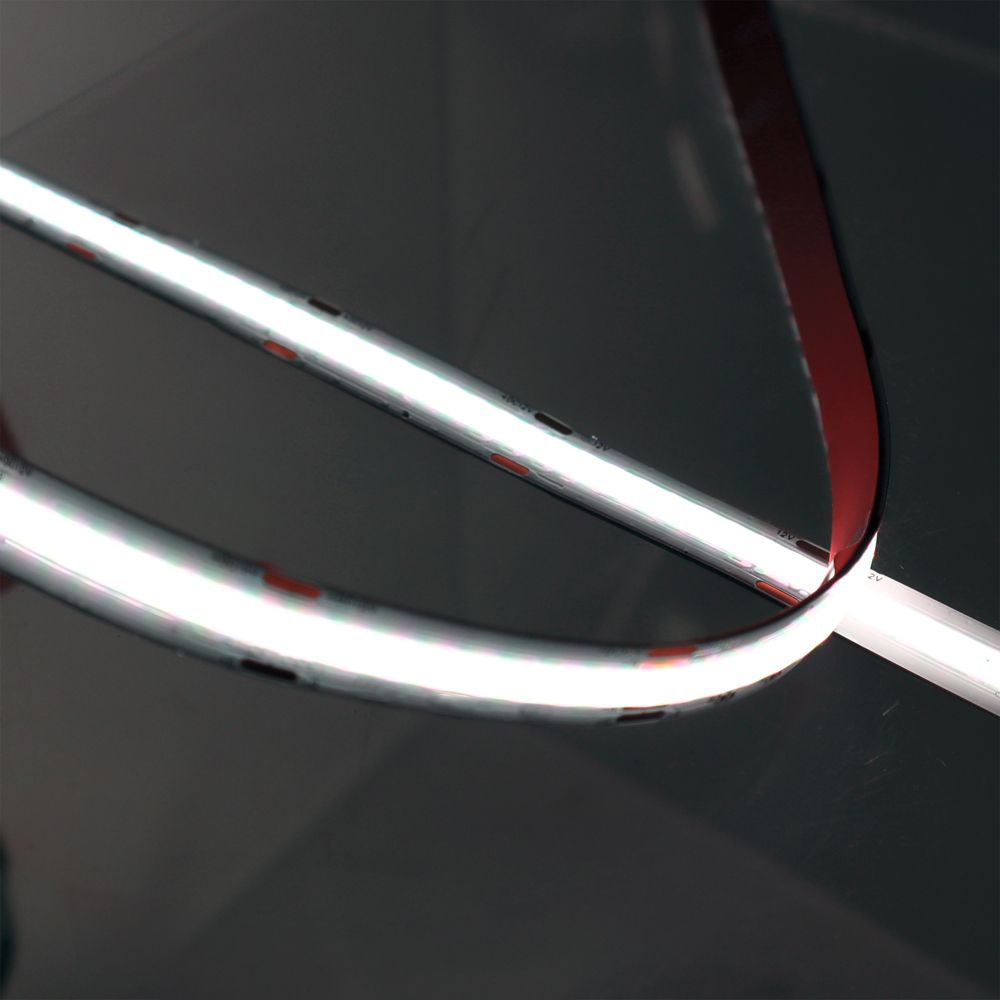 AX4 LED-ljusslinga COB 12V 500 mm vit 2 st.