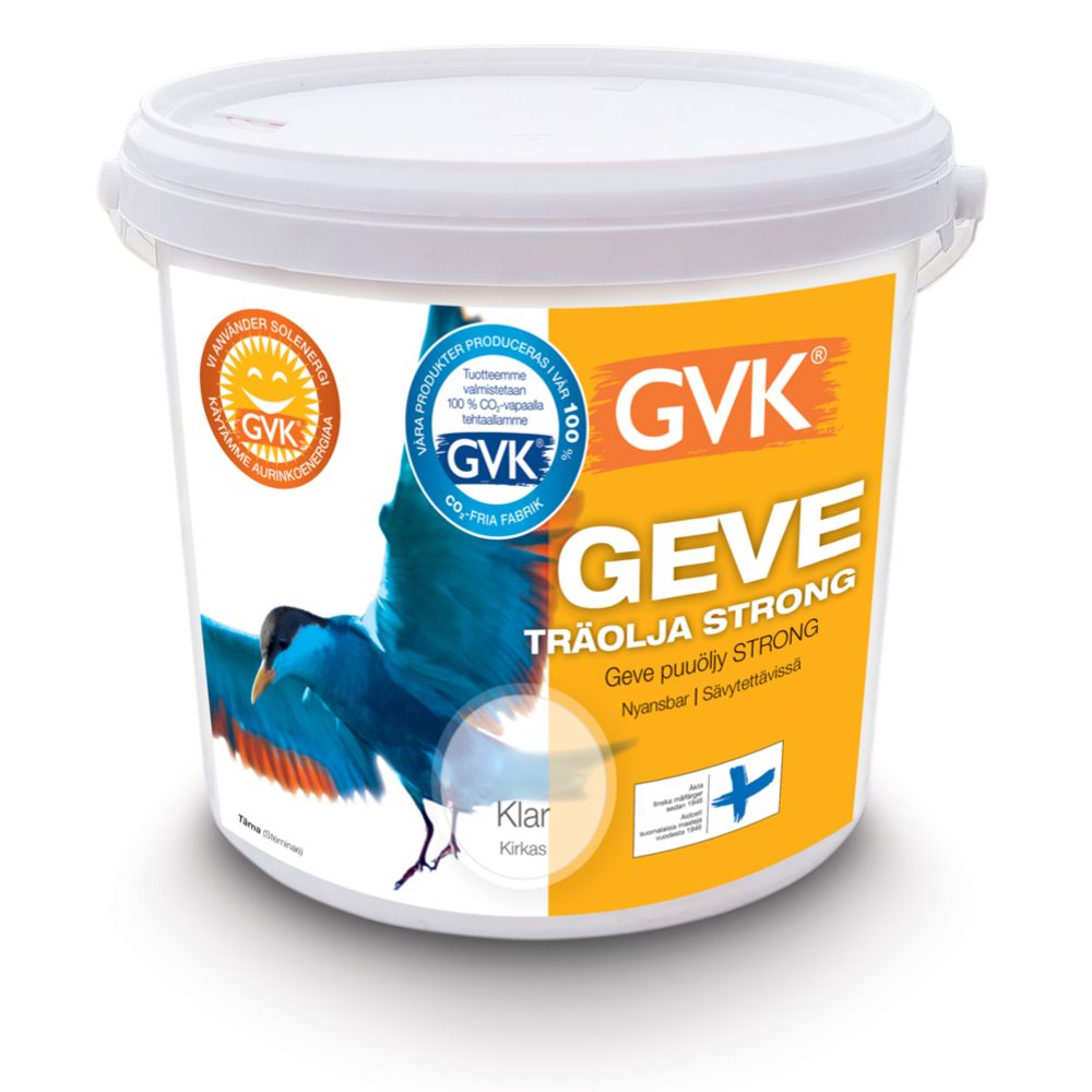 Geve Strong träolja klar 2.7 L