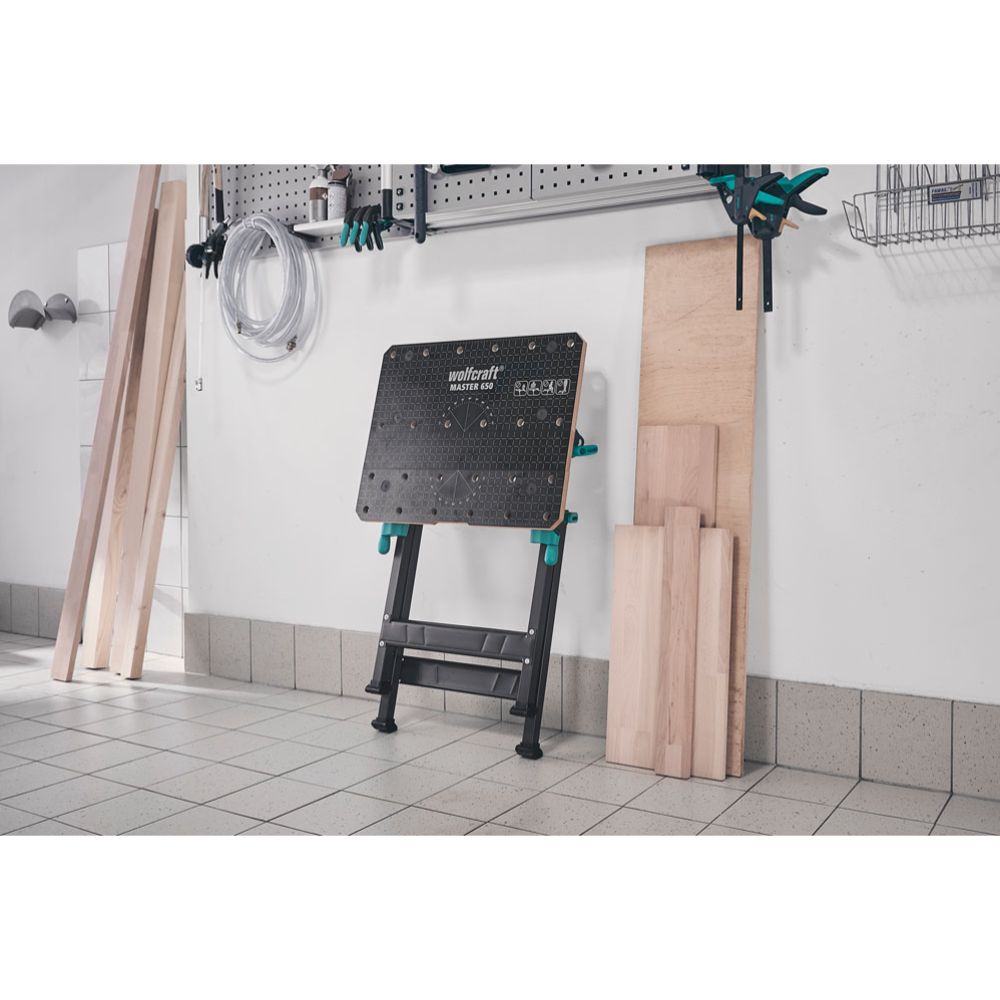 Wolfcraft Master 650 Ergo justerbar arbetsbänk