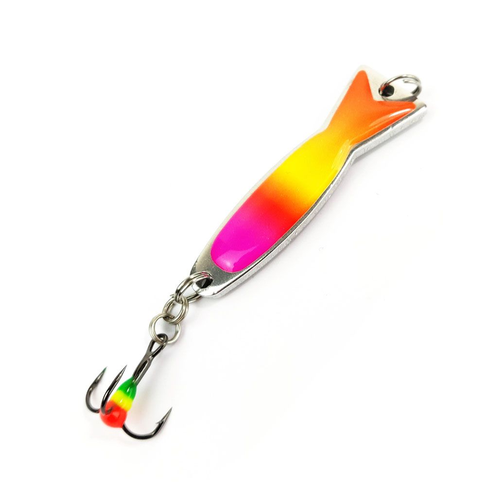 Jasu ALU pystypilkki 60 mm 9 g pinkki/keltainen/oranssi