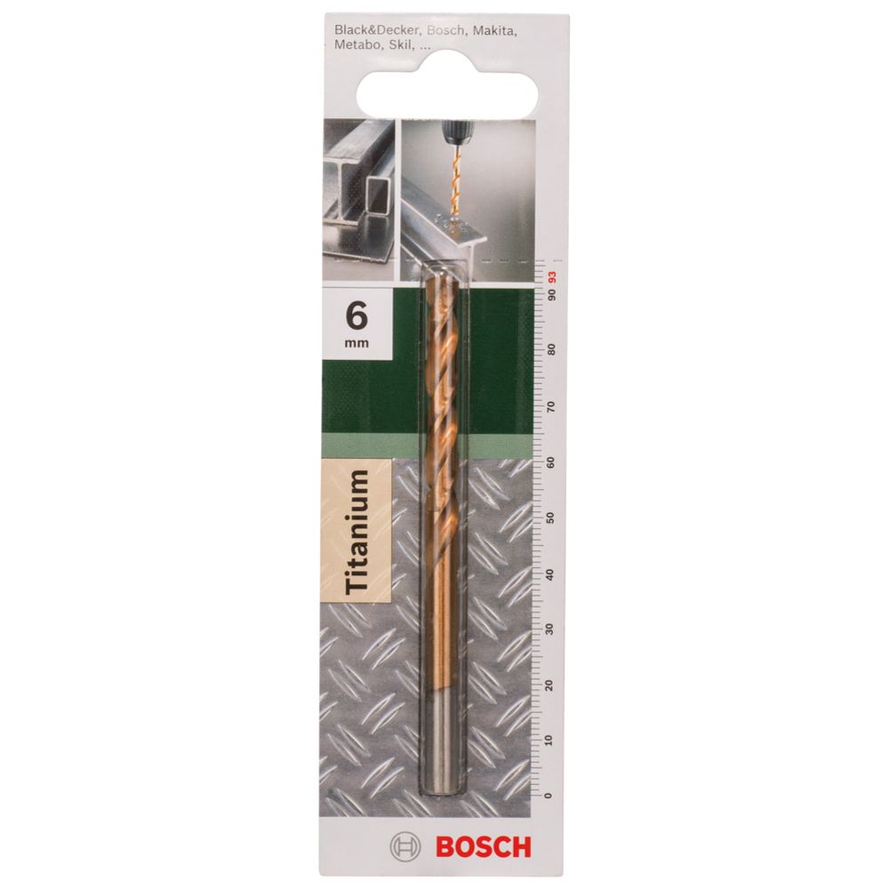 Bosch metallipuur HSS-TiN DIN 338