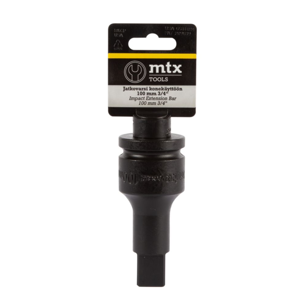 MTX Tools jatkovarsi konekäyttöön 175 mm 3/4"