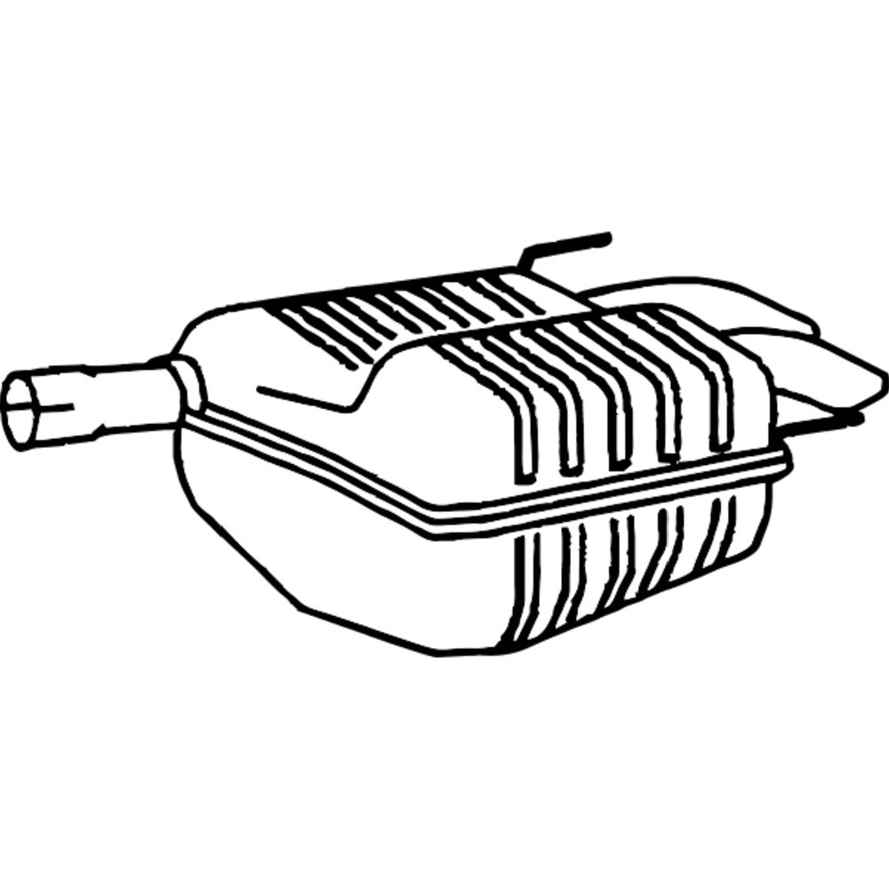 Takaäänenvaimentaja 14-05402