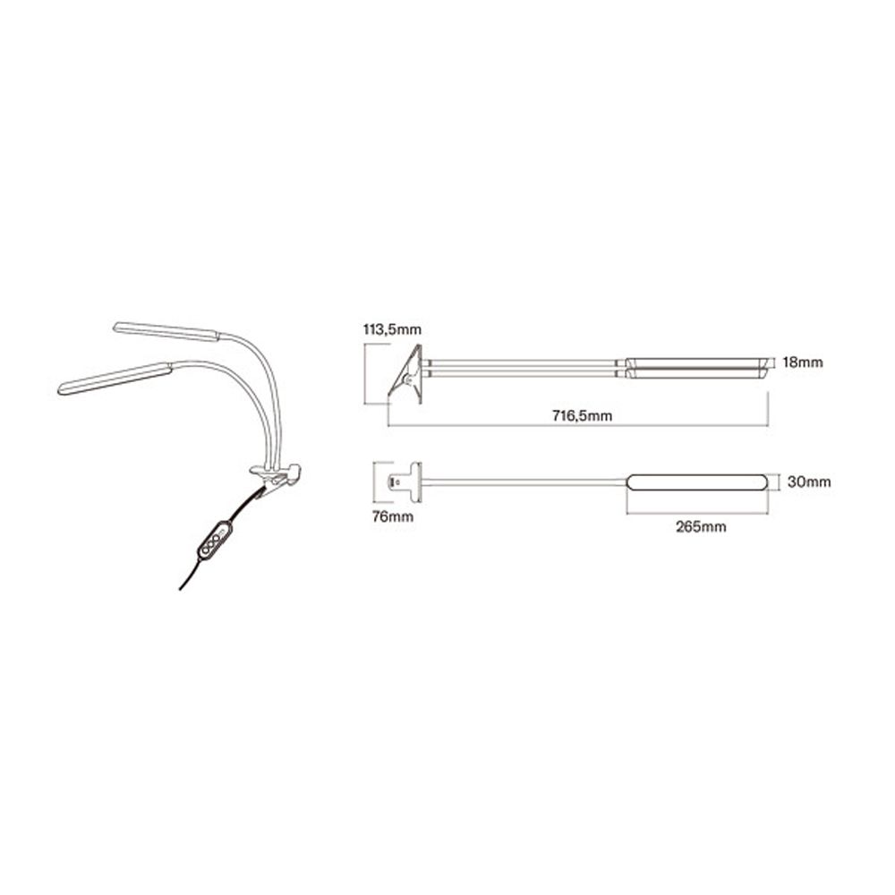 Airam Tulip växtbelysning 16W/840 780lm