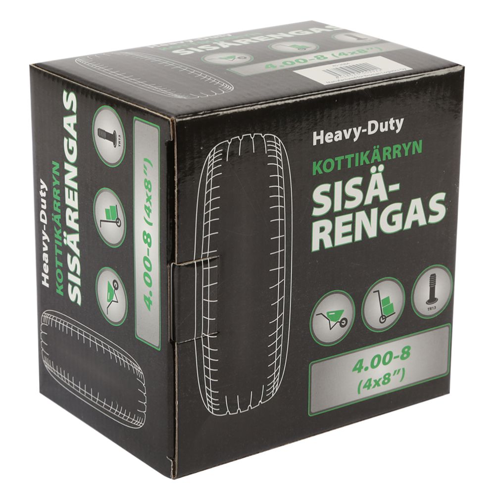 Innerslang för skottkärra 4.00-8 (4 x 8’’) TR13-ventil