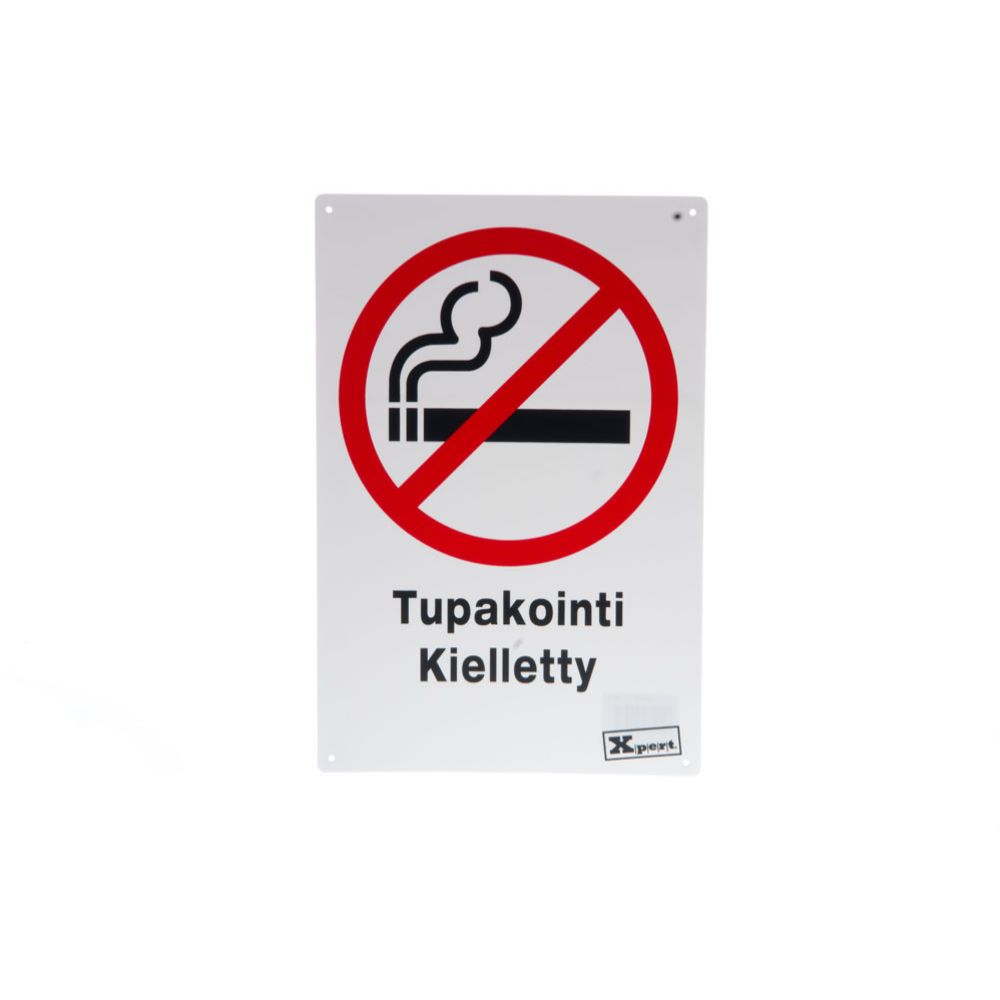 Opastekyltti "Tupakointi kielletty"