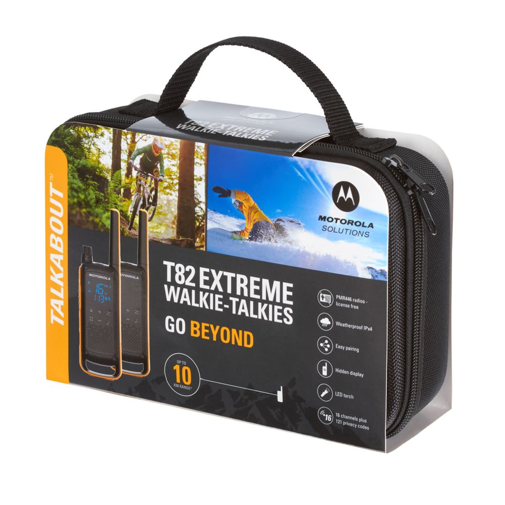 Motorola T82 Extreme walkie-talkie set