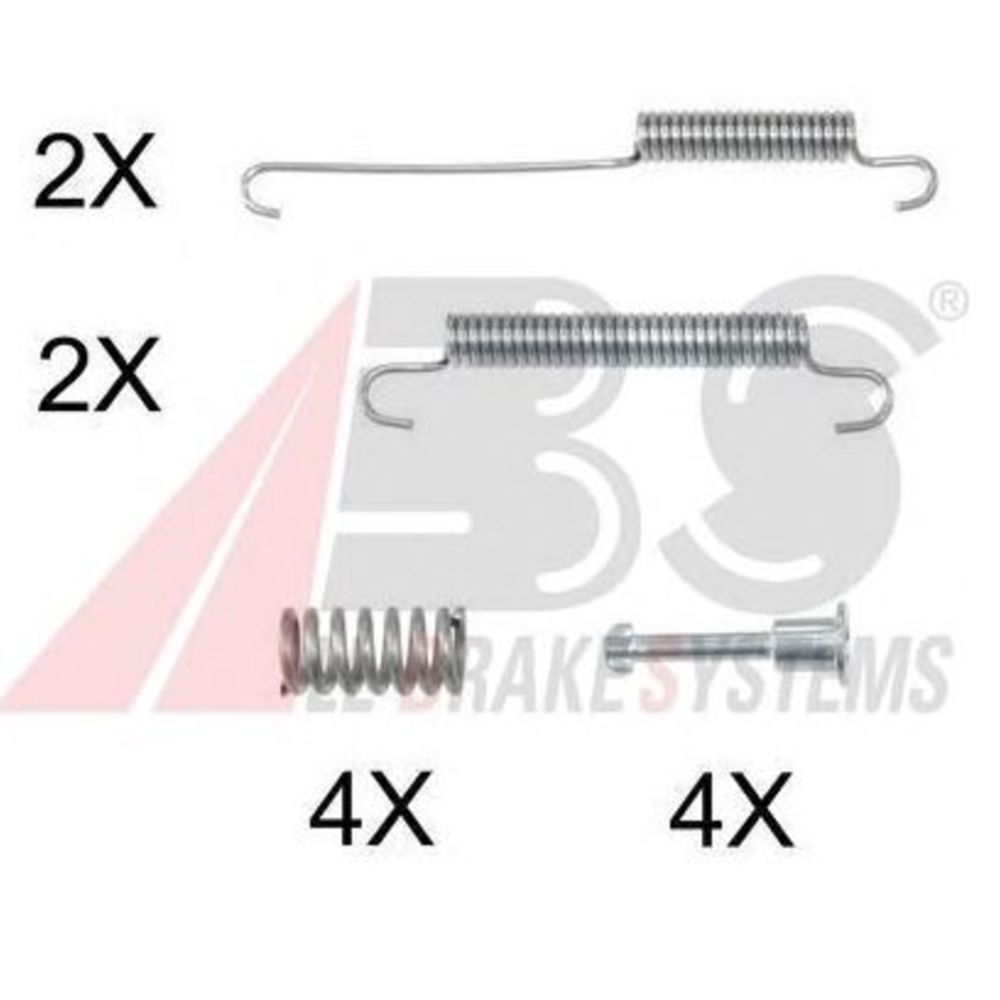 Trummelpiduri klotside montaažikomplekt 23-0892
