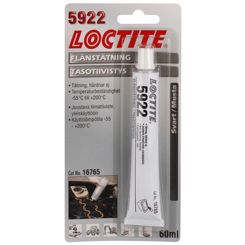 Loctite 5922 liimtihend, must, 60 ml