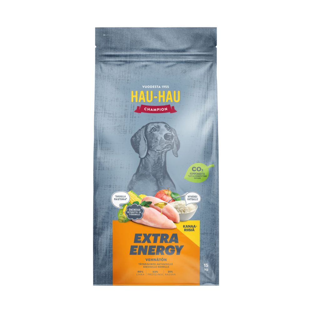 HHC Extra Energy aktiivisille koirille 15 kg