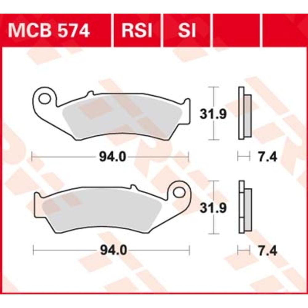 Piduriklotside komplekt 98-22155