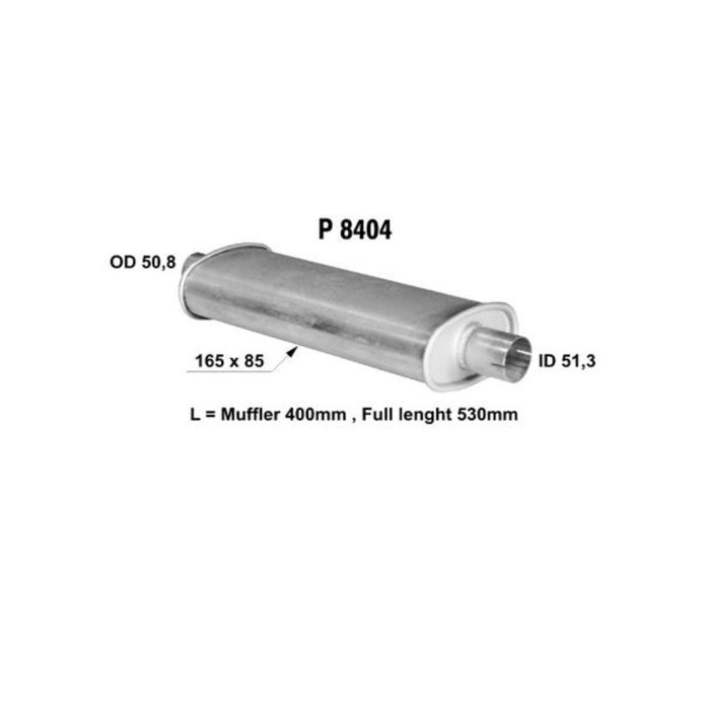 Summuti 2" ø8/16 cm x 40 cm (ø51 mm)