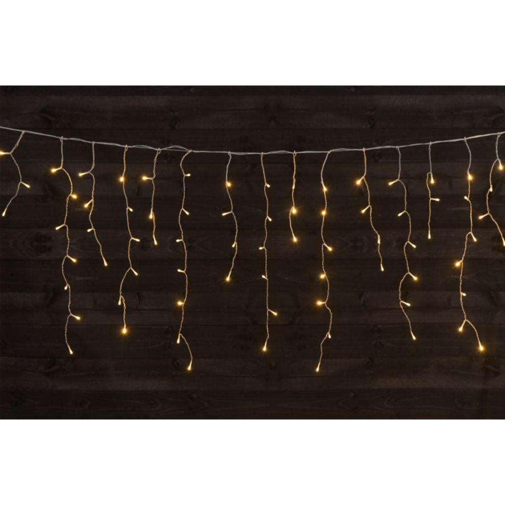 Finnlumor jääpuikkovaloketju 1000 LED lämmin valkoinen