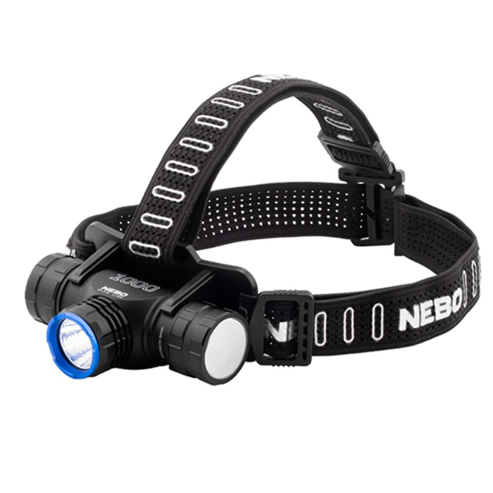 Nebo Blueline 1000 LED-otsavalaisin ladattava 1000 lm