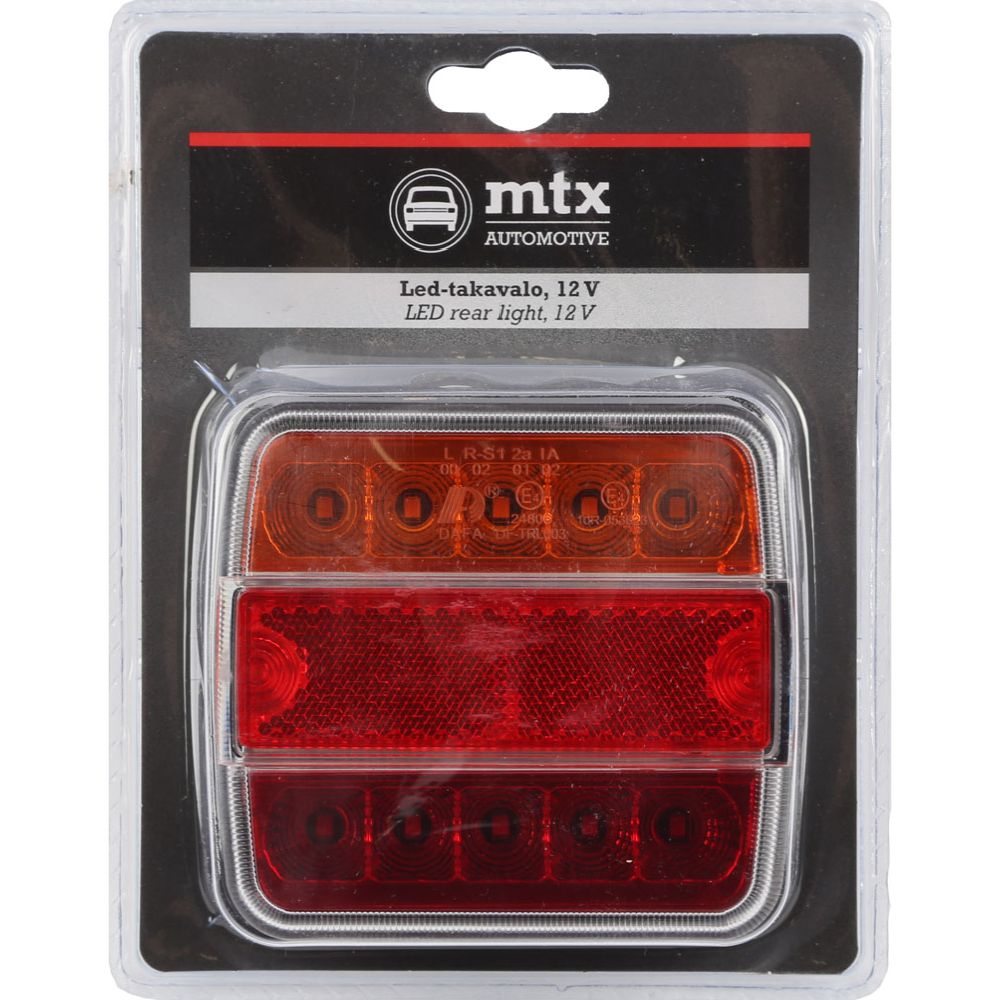LED-bakljus 12 V 104 x 97 mm