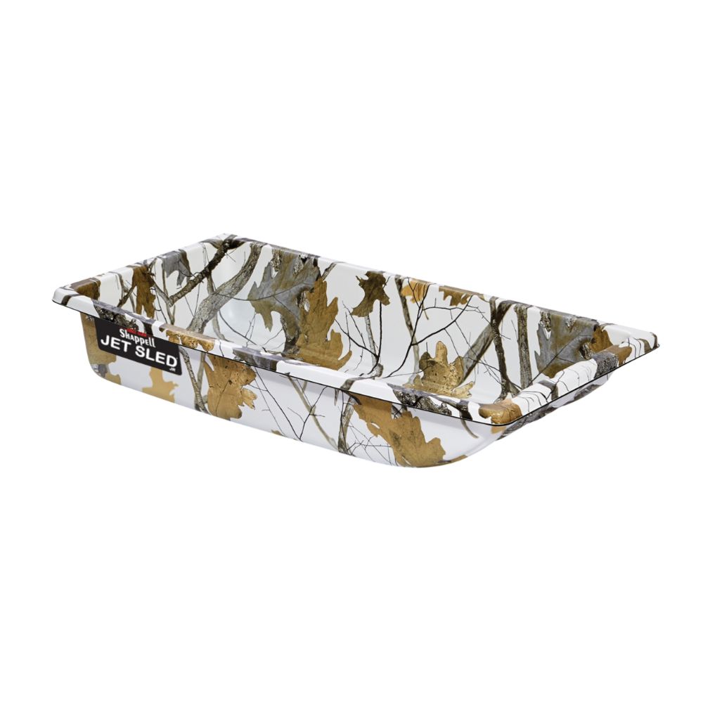 Shappell Jet Sled Jr. Winter Camo kalastuskelk, 106 x 53 x 20 cm