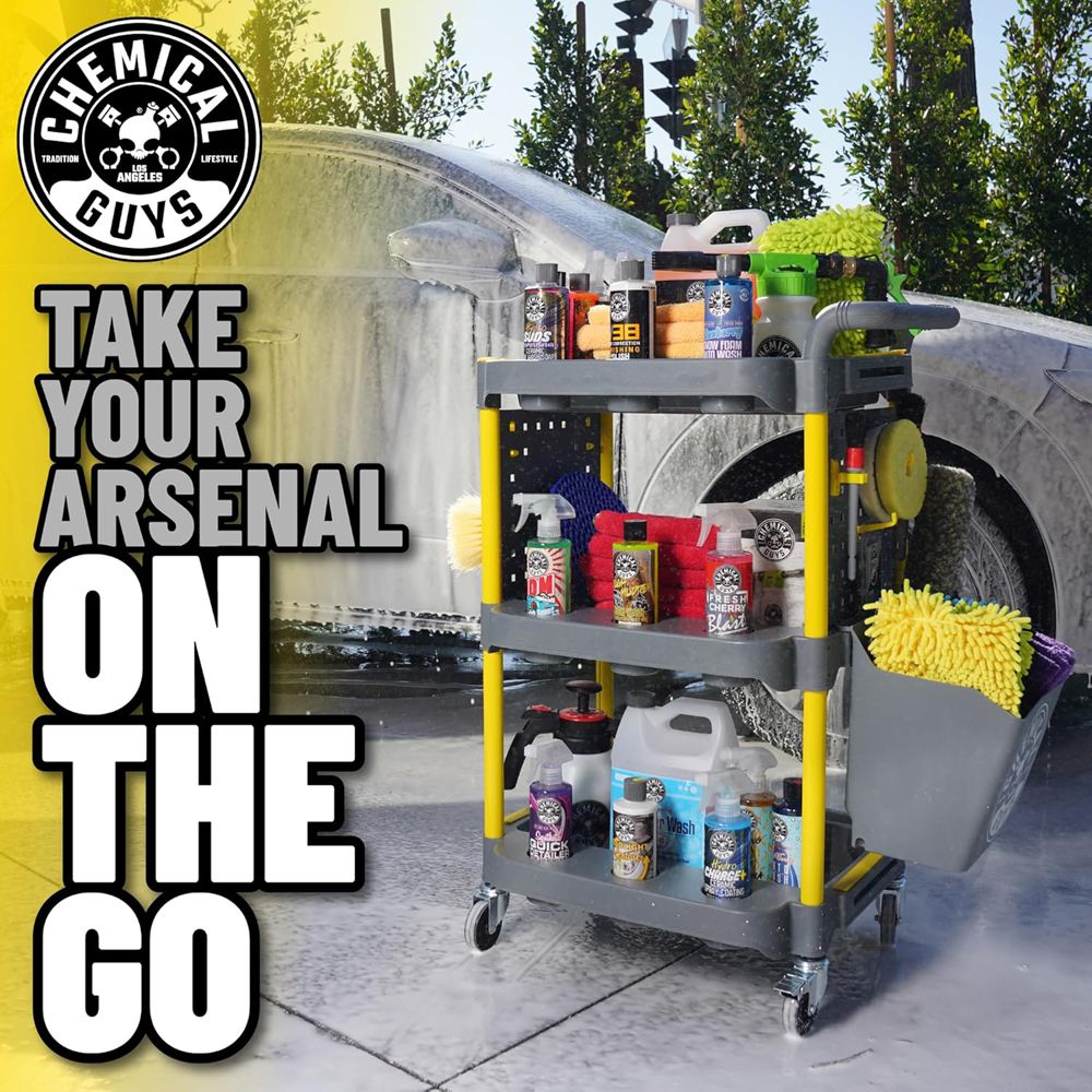 Chemical Guys Shine Station Ultimate Detailing Cart