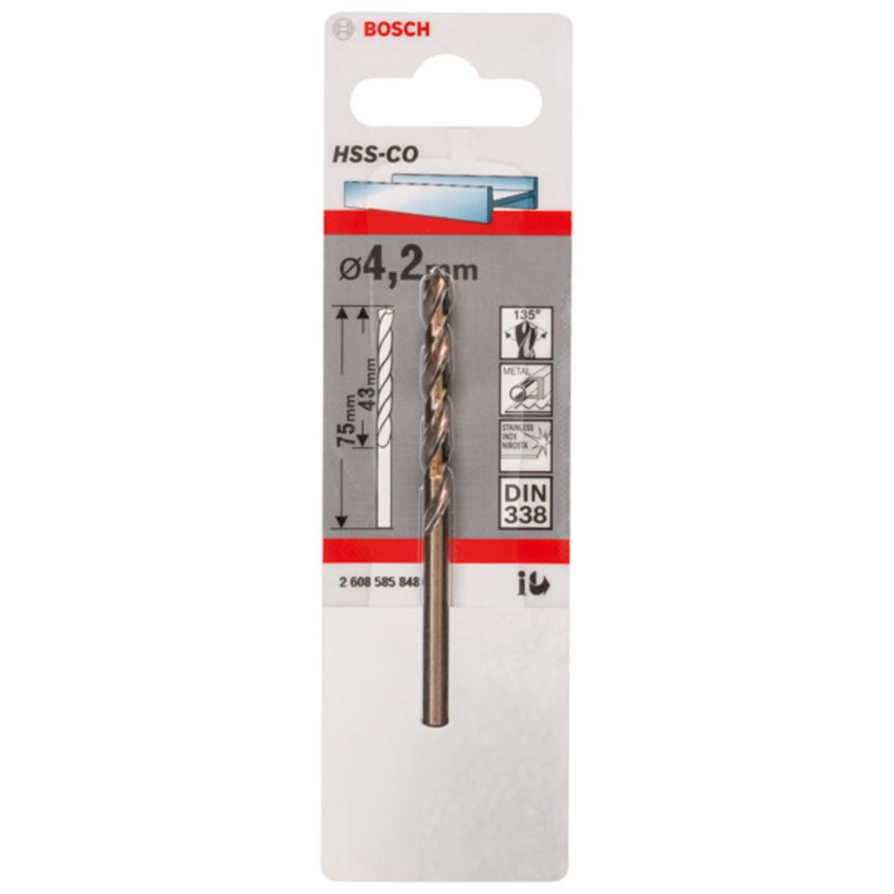 Bosch HSS-Cobolt puur 4,2 mm