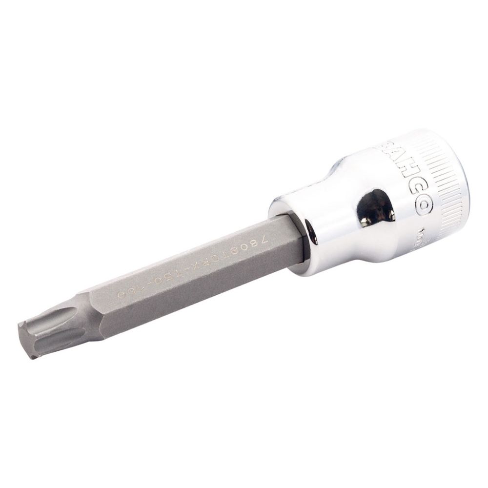 Bahco 7809TORX-T45-120 kärkihylsy Torx T45 pitkä 120 mm 1/2"