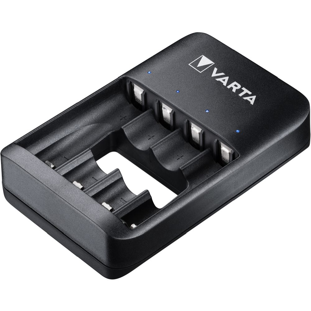 VARTA USB Quattro akkuparistolaturi + 4 x AA 2100 mAh